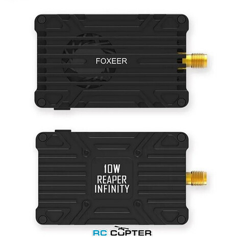Видеопередатчик FPV Foxeer 5.8G (4.9G-6G) Reaper Infinity VTX 10 Вт 80CH