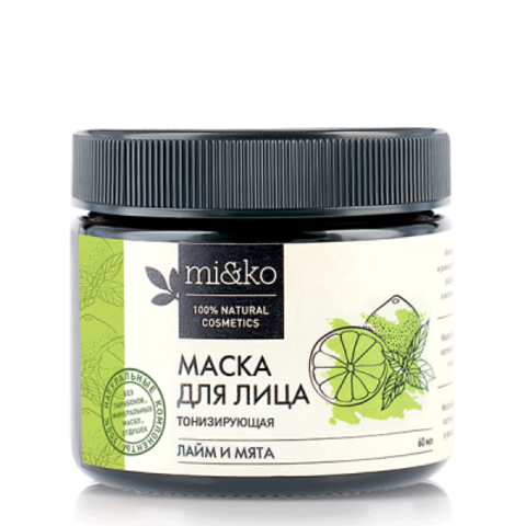 мико маска для лица лайм и мята