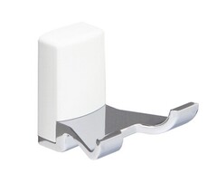WasserKRAFT Leine K-5023DWHITE (ранее К-5023WHITE) Крючок двойной фото