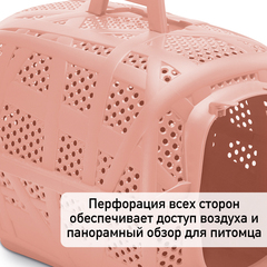 IMAC CARRY SPORT 2ND LIF переноска для кошек и собак коралловый 48,5х34х32см