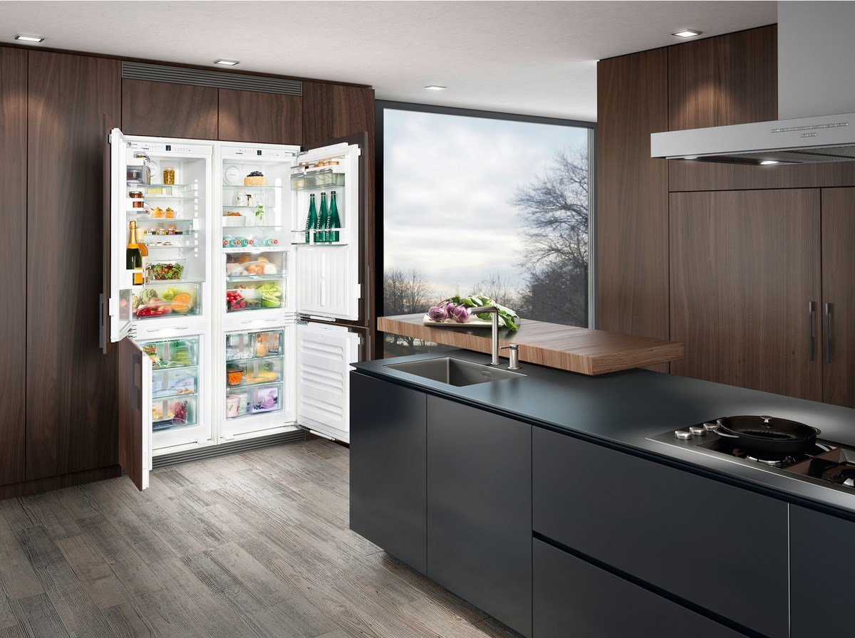 Встраиваемый холодильник Side-by-Side Liebherr SBS 66I3 - купить в Москве  на Qkitchen