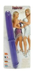Двухсторониий фаллоимитатор Twinzer Double Dong - 33 см. - 