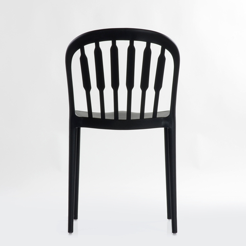 Дизайнерский интерьерный кухонный стул Rian, монолит, PP, стопируемый (выбор цвета)