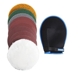 ЗУБР 11 предм., 180 мм, набор для полировально-шлифовальных работ (3592-180-H11)