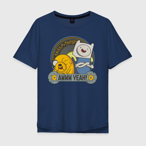 Футболка Adventure Time Awww yeah! - XL