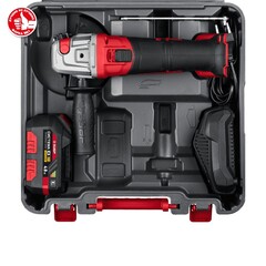 ЗУБР С1-18, 18 В, 125 мм, 1 АКБ (4 А·ч), УШМ, кейс (УШМ-18-125-41)