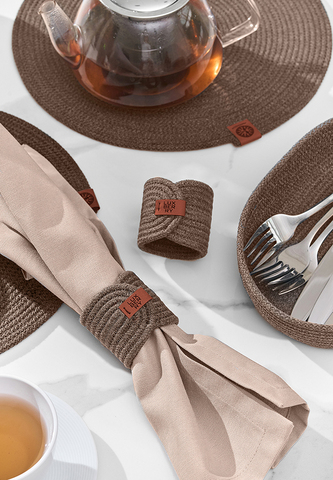 Сервировочное кольцо Luxberry Table Line шоколадное