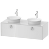 Duravit White Tulip Раковина чаша D430 мм, шлифованная, без перелива,, цвет: белый 236243 00 79