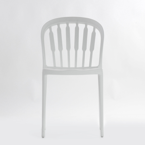 Дизайнерский интерьерный кухонный стул Rian, монолит, PP, стопируемый (выбор цвета)