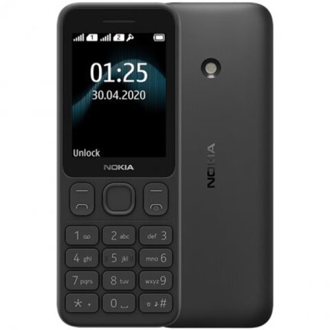 Nokia 125 Dual Sim Black