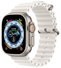 Умные часы Apple Watch Ultra 49 mm Titanium Case White Ocean Band (One Size)