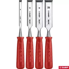 ЗУБР 4 шт, набор стамесок (18094-H4)