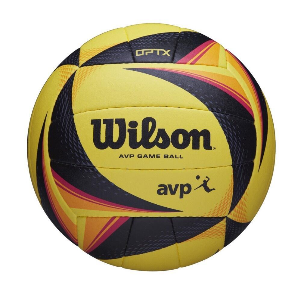 Wilson OPTX AVP Официальный игровой волейбольный мяч Размер 5 купить в  Москве | Доставка по России.