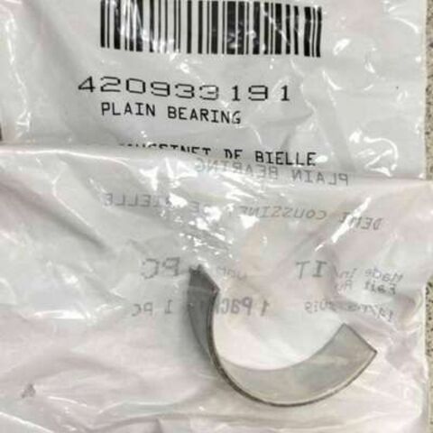 Вкладыш шатунный оригинал BRP 420933191/420933190 для BRP LYNX/Ski-Doo/Sea-Doo/Can-Am 600/900 ACE