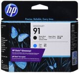 Головка печатающая HP № 91 C9460A матовый черный и голубой