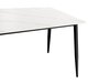 Стол Uni-Form-S2.2B SBlack/White Matt Marble 727*1300*700