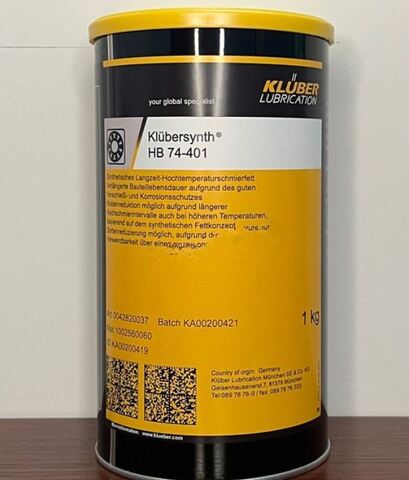 KLUBER Klubersynth HB 74-401 - высокотемпературная смазка для подшипников - 1 кг