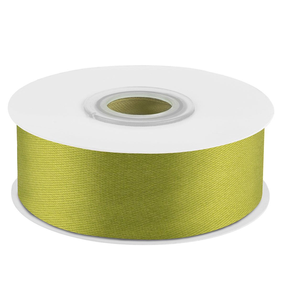 Лента Атласная (2,5см*22,85м) Свежая зелень