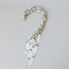 Ручка из цепочки с платком S-31