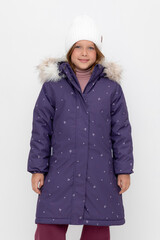 пальто  для девочки  ВК 38105/н/4 ГР