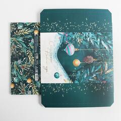 Коробка сборная одиночная Прямоугольник, Сказочного Нового года, 30*20*9 см