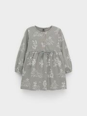платье  для девочки  КР 5906/лесной туман,обитатели леса к579