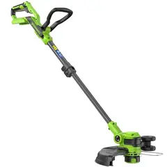 Триммер Greenworks G40LT331K2 40V (33 см) аккумуляторный, с АКБ 2 А/ч и ЗУ