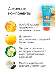 Floresan Солнцезащитная серия AFRICA KIDS Крем для самых маленьких SPF 45+, 50мл