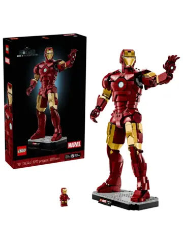 Конструктор Marvel 76344 Коллекционный Iron Man Mark 3