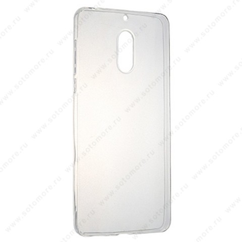 Накладка силиконовая ультра-тонкая для Nokia 6 прозрачная