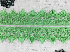 Кружево плетеное, ш. 4,5-5 см, салатовый