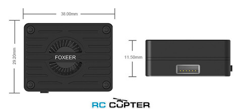 Видеопередатчик FPV Foxeer 5.8G (4.9-6G) Reaper Extreme 3W 72CH VTx SKU: MR1831