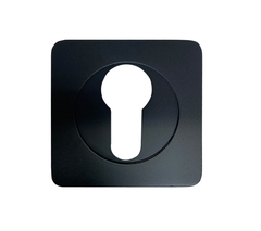 Накладки под цилиндр ET02BL-2 (черный)