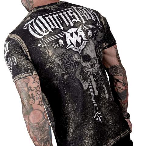 Wornstar | Футболка мужская DOWNFALL TEE W013 вид сверху