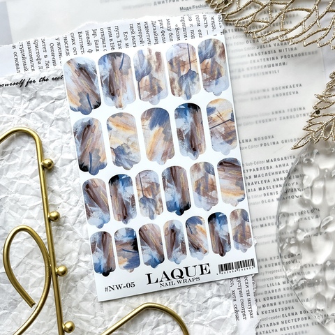 Пленки LAQUE NAIL WRAPS №5