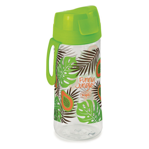Бутылка для воды 500мл SNIPS Jungle зеленая