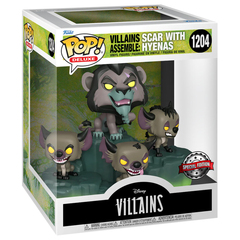 Фигурка Funko POP! Disney Villains: Scar with Hyenas (1204)