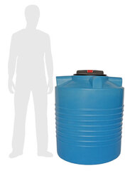 Бочка Экогрупп ДВ 300 л. (310 л.) вертикальный (730x730x880см;белый) - арт.561024