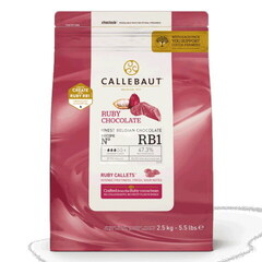 Шоколад руби из какао-бобов Callebaut, 100 гр