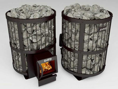 Печь банная Grill'd Leo 130 Long grey в интернет-магазине ЯрТехника