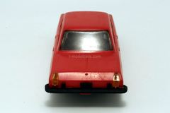 GAZ-24 Volga plastic red. Ak-Tilek (Bishkek) 1:32