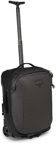 Картинка сумка на колесах Osprey Rolling Transporter Global Carry-On 33 Black - 1