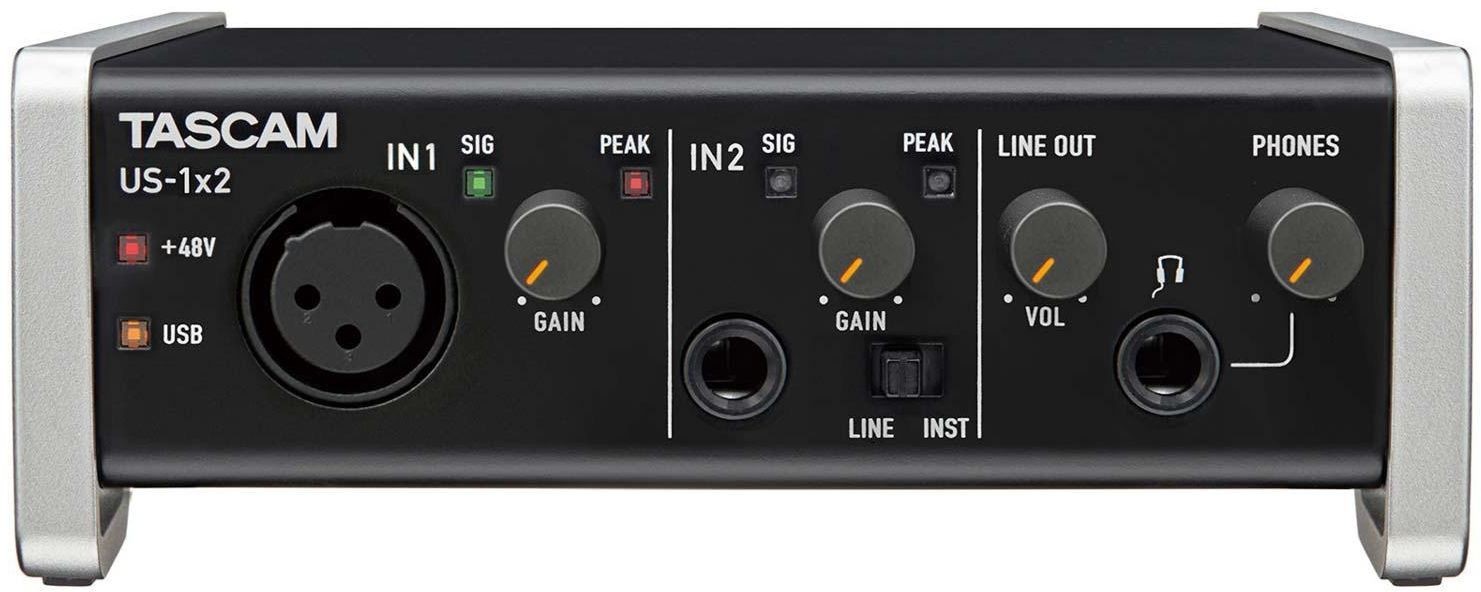 Внешняя звуковая карта tascam us 2x2