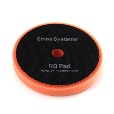 Shine Systems RO Foam Pad Orange - полировальный круг мягкий оранжевый, 155 мм