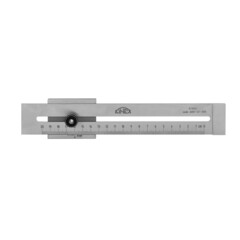 Линейка разметочная 200мм 0,1мм INOX Kinex 6007-07-020