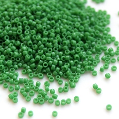 Бисер Тохо круглый 15/0 0047D зелёный