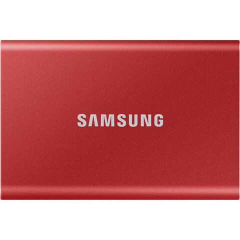 Внешний диск SSD Samsung 1TB T7 Portable SSD Metallic Red красный