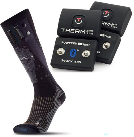 Картинка носки с подогревом Therm-Ic Fusion Uni+ S-Pack 1400 B  - 1