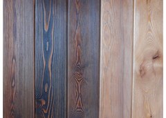 Окрашенная вагонка Штиль термососна 12,5*96 мм 2,0-4,0м сорт АВ (м2 / м. пог.)