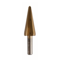 Сверло по металлу конусное ПРАКТИКА 3-14 мм TIN (1шт.) блистер (Арт. 774-498)